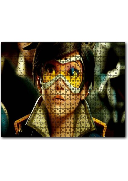 Cakapuzzle Overwatch Agent Tracer Oyunları Görseli 255 Parça Puzzle Yapboz Mdf (Ahşap)