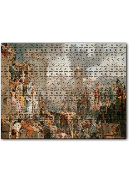 Cakapuzzle Roma Savaşları Görseli 120 Parça Puzzle Yapboz Mdf (Ahşap)