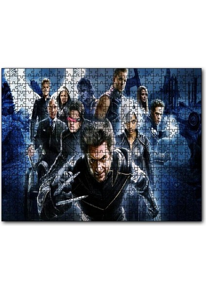 Cakapuzzle x Men 120 Parça Puzzle Yapboz Mdf (Ahşap)