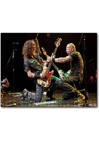 Cakapuzzle Accept Rock Müzik Grubu 255 Parça Puzzle Yapboz Mdf (Ahşap)