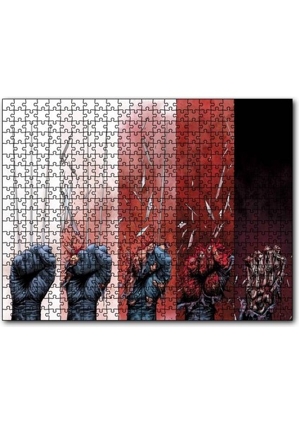 Cakapuzzle Wolverine Ölümü Çizgi Roman Kapağı Görseli 255 Parça Puzzle Yapboz Mdf (Ahşap)