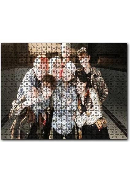 Cakapuzzle Kore Pop Grubu Bts Üyeleri 120 Parça Puzzle Yapboz Mdf (Ahşap)