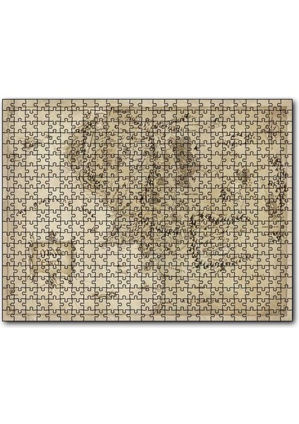 Cakapuzzle The Of The Rings Ortadünya Haritası 1000 Parça Puzzle Yapboz Mdf(Ahşap)