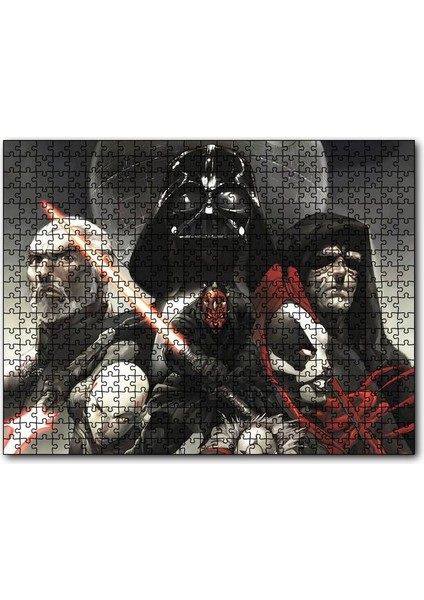 Cakapuzzle Yıldız Savaşları Çizgi Karakterleri 255 Parça Puzzle Yapboz Mdf (Ahşap)