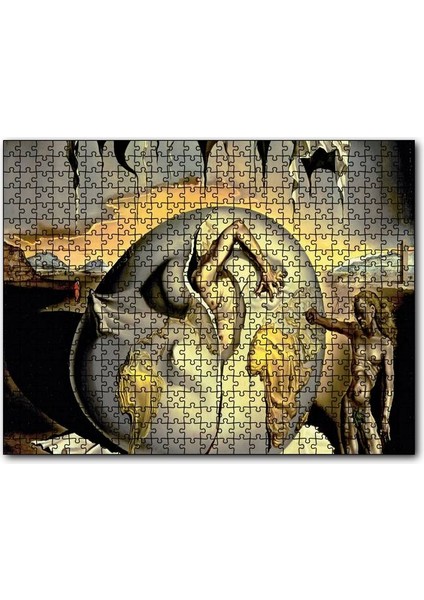 Cakapuzzle Salvador Dali Yeni Insanın Doğuşunu Izleyen Çocuk 255 Parça Puzzle Yapboz Mdf (Ahşap)
