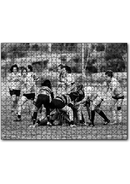 Cakapuzzle Kadın ve Spor Evrimi Görseli 120 Parça Puzzle Yapboz Mdf (Ahşap)