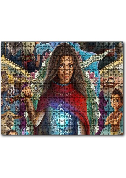 Cakapuzzle Raya And The Last Film Afişi 120 Parça Puzzle Yapboz Mdf (Ahşap)