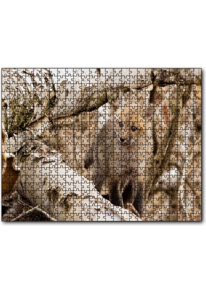 Cakapuzzle Ormanda Ağaçlar Arasındaki Yavru Tilki 120 Parça Puzzle Yapboz Mdf (Ahşap)