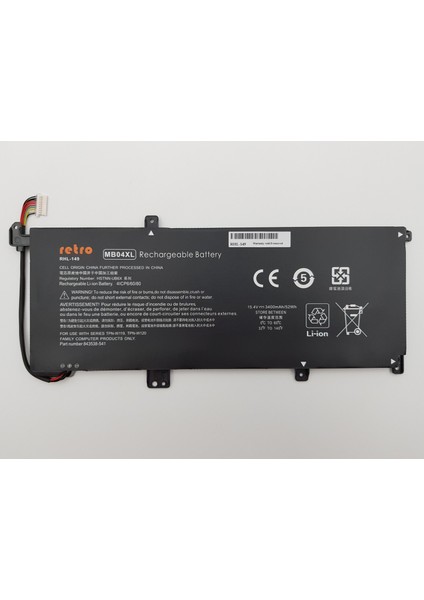 Hp Envy M6-AQ000 X360, M6-Aq, M6-Ar, MB04XL Notebook Bataryası fiyatları