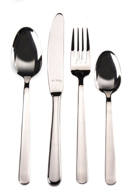 Kristal Çatal Kaşık Bıçak Takımı 24 Parça