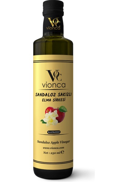 Sandaloz Sakızlı Elma Sirkesi 250 ml