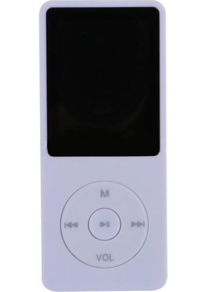 LCD Ekran Fm Radyo Video Oyunları Film Mp3 Mp4 Player, 4gb Beyaz (Yurt Dışından)