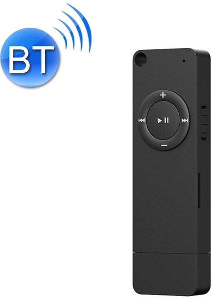 XT02 Bluetooth U Disk MP3 Player - Siyah (Yurt Dışından)