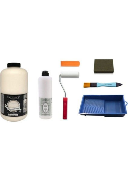 2 Litre Taffy Boya 500 ml Mat Vernik Set