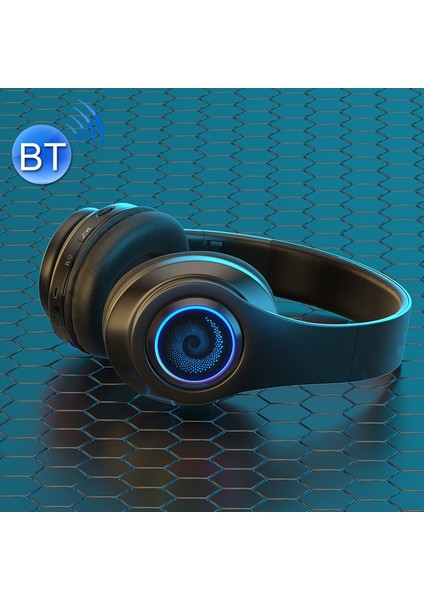 B39 Kablosuz Bluetooth Kulaklık Subwoofer Solunum Işığı ile Siyah (Yurt Dışından) fiyatları