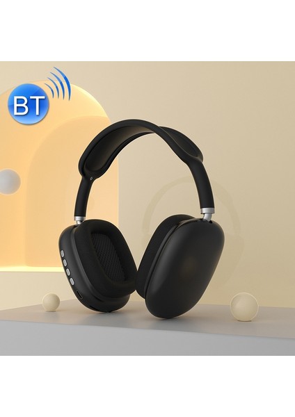 P9 Kablosuz Bluetooth Kulaklık Siyah (Yurt Dışından)