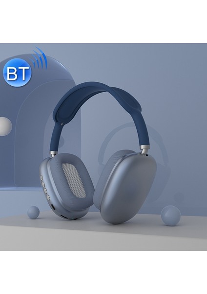 P9 Kablosuz Bluetooth Kulaklık Mavi (Yurt Dışından)