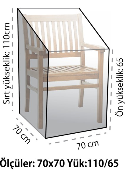 Koltuk Koruma Örtüsü 70X70