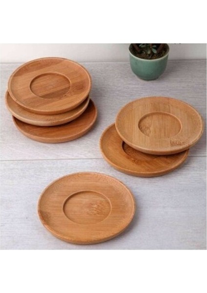 Bambu Çay Altlığı Yuvarlak