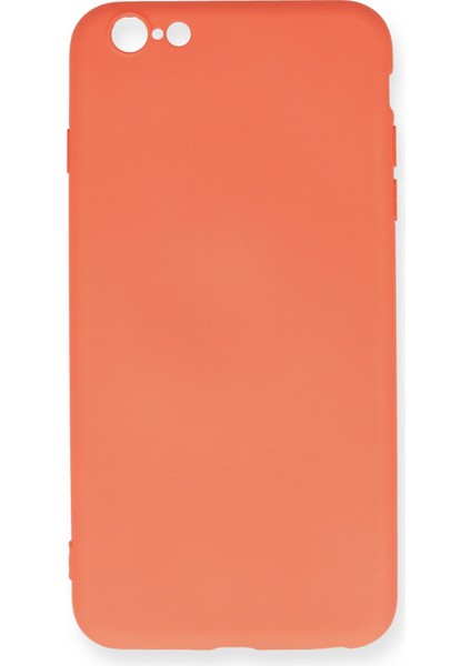 iPhone 6s Plus Kamera Korumalı Silikon Lansman Kılıf Pembe