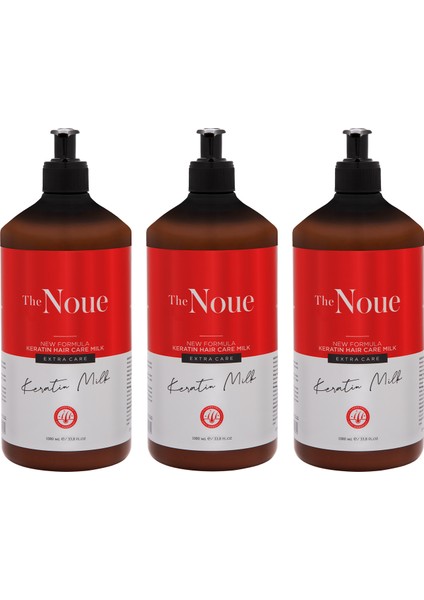 The Noue Keratin Bakım Sütü 3*1000 ml