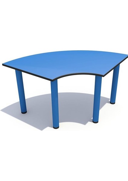 Yarım U Çocuk Odası Anaokulu Kreş Masa 180X60CM (Metal Ayaklı) fiyatları