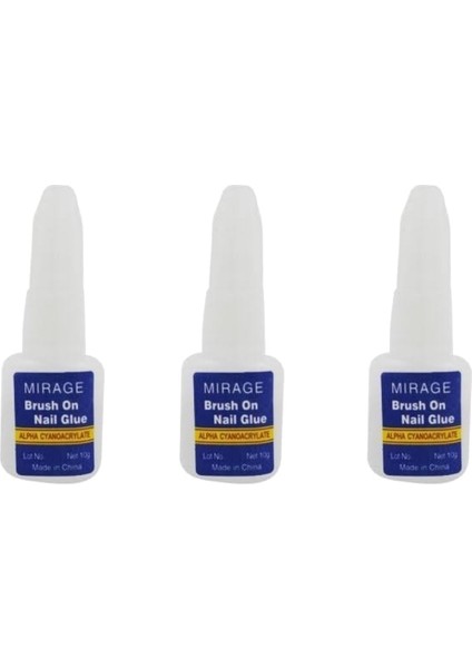 Tips Tırnak Yapıştırıcısı 3lü