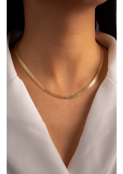 14 Ayar Altın Zincir Bismark modelleri