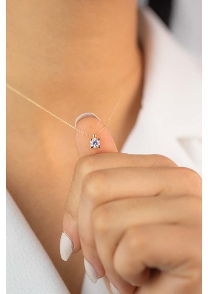 Altın Tektaş Kolye fiyatları