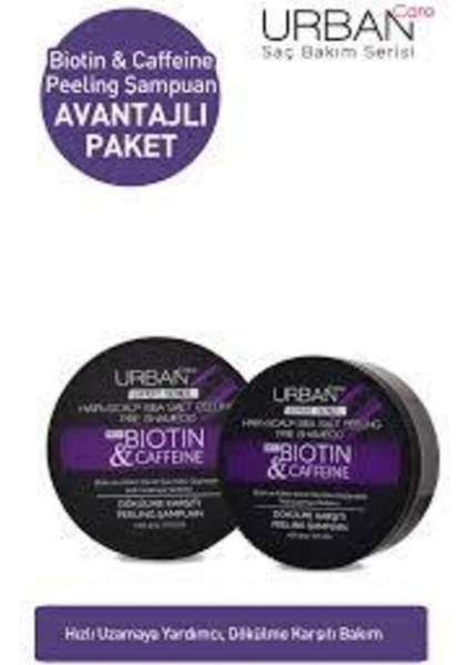 Expert Biotin&caffeine Peeling Şampuan+Peeling Şampuan 2'li Set