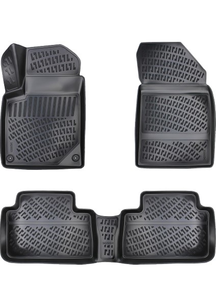 Peugeot 407 3D Paspas Havuzlu 2003-2010 Arası Siyah Friemats Marka
