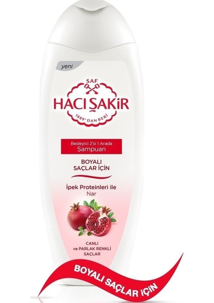 Boyalı Saçlar Için Nar Özlü Şampuan 500 ml