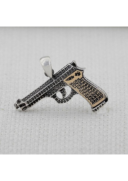 Savaşçı Model 925 Ayar Gümüş Erkek Kolye Ucu