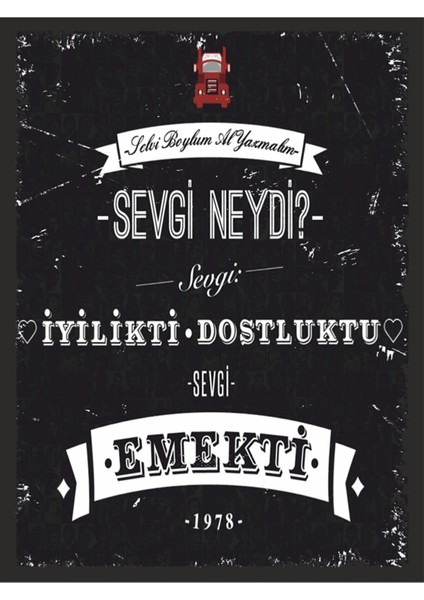 Selvi Boylum Al Yazmalım Replik Poster