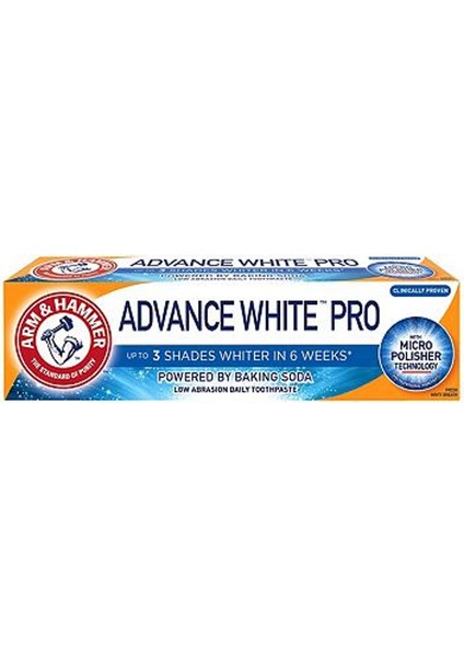 Advanced White Pro (3 Tona Kadar Daha Beyaz) Diş Macunu 75ML