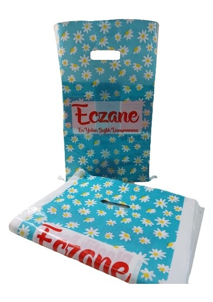 Bio Eczane Poşeti 28 x 43 cm Büyük Elgeçme 500'lü