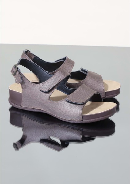 1106-OLIVA Tam Anatomik Bayan Sandalet - NKT01106-BAKIR-37 fiyatları
