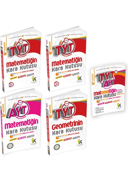TYT- AYT Matematik ve Geometrinin Kara Kutusu Altın Paket Set Konu Özetli Dijital Çözümlü Sor Bankası
