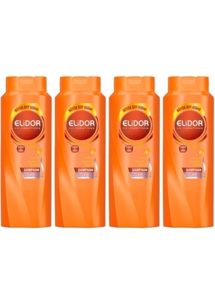 Anında Onarıcı Bakım Saç Bakım Şampuanı 650 Ml X 4 Adet