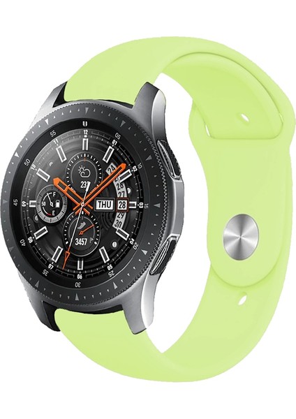 Samsung Watch 22MM KRD19 Classic Silikon Kordon Açık Yeşil