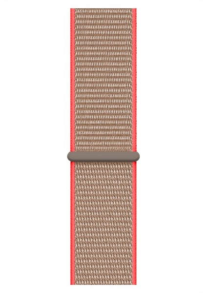 Apple Watch Uyumlu 42-44 mm Krd3 Hasır Kordon Açık Pembe