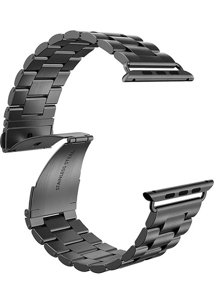 Apple Watch Uyumlu 42-44MM KRD20 Metal Kordon Gold fiyatları