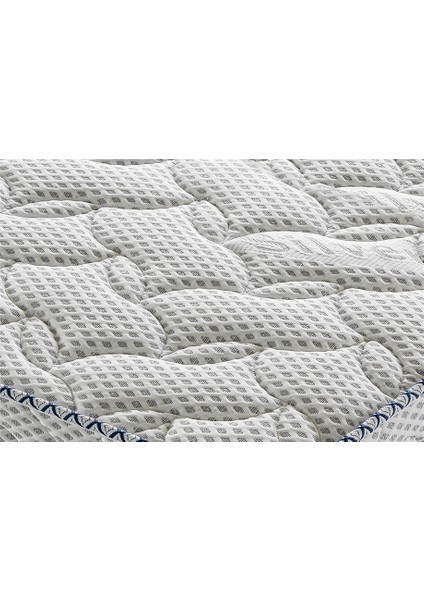 80X150 Kupons Silver Ortopedik Yaylı Bebek Yatak