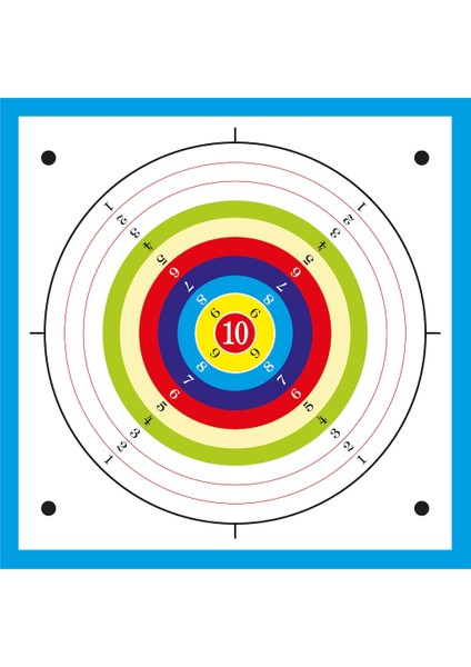 Ybc Tasarım Hedef / Target Atış Kartı