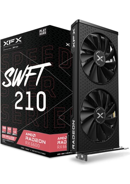 Xfx AMD Radeon RX6600 8GB GDDR6 128Bit Ekran Kartı RX-66XL8LFDQ