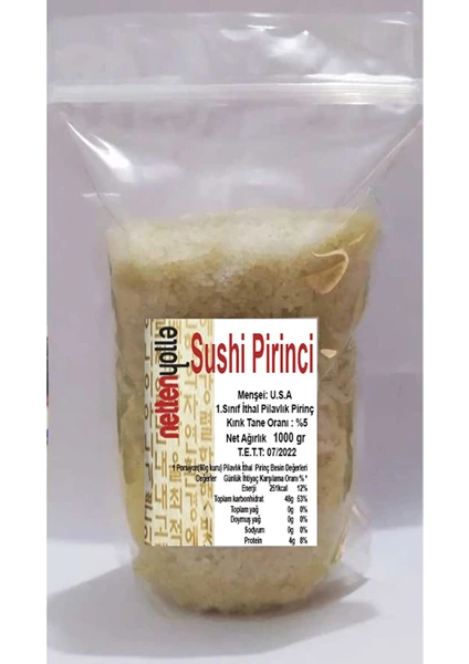 Sushi Pirinci 1000 gr