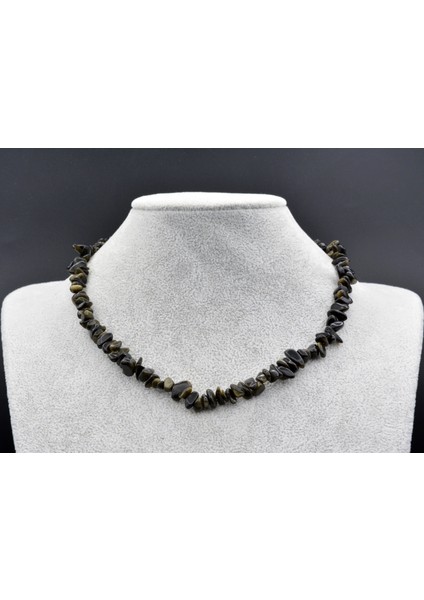 Hakiki Doğal Kırık Taş Rainbow Obsidyen Taşı Kolye 1.kalite modelleri