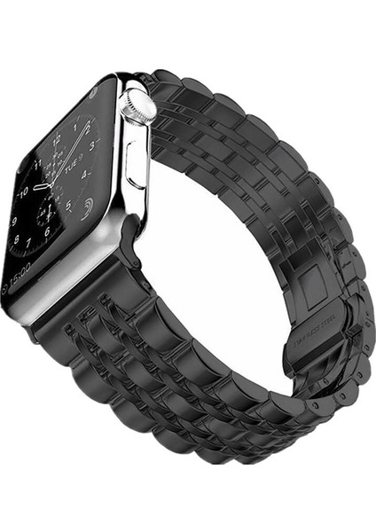 Apple Watch Uyumlu 38-40MM Krd7 Metal Kordon Gümüş modelleri