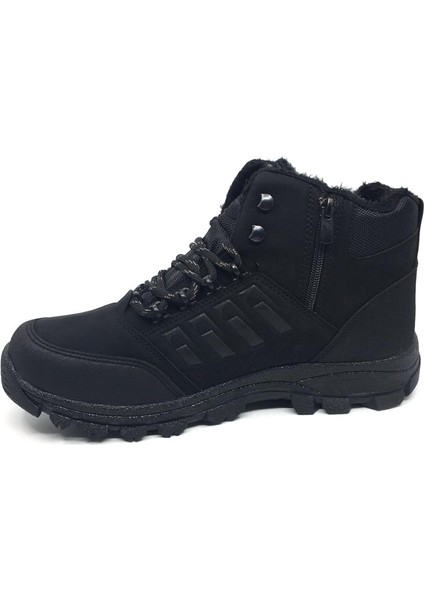 Erkek Günlük Kışlık Büyük Numara Fermuarlı Spor Bot Ayakkabı 45-46-47 modelleri