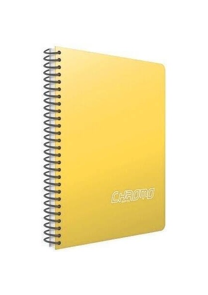 Chromo Plastik Kapak Spiralli Defter A4 120
